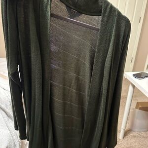 Mix Dark Green Women's Cardigan